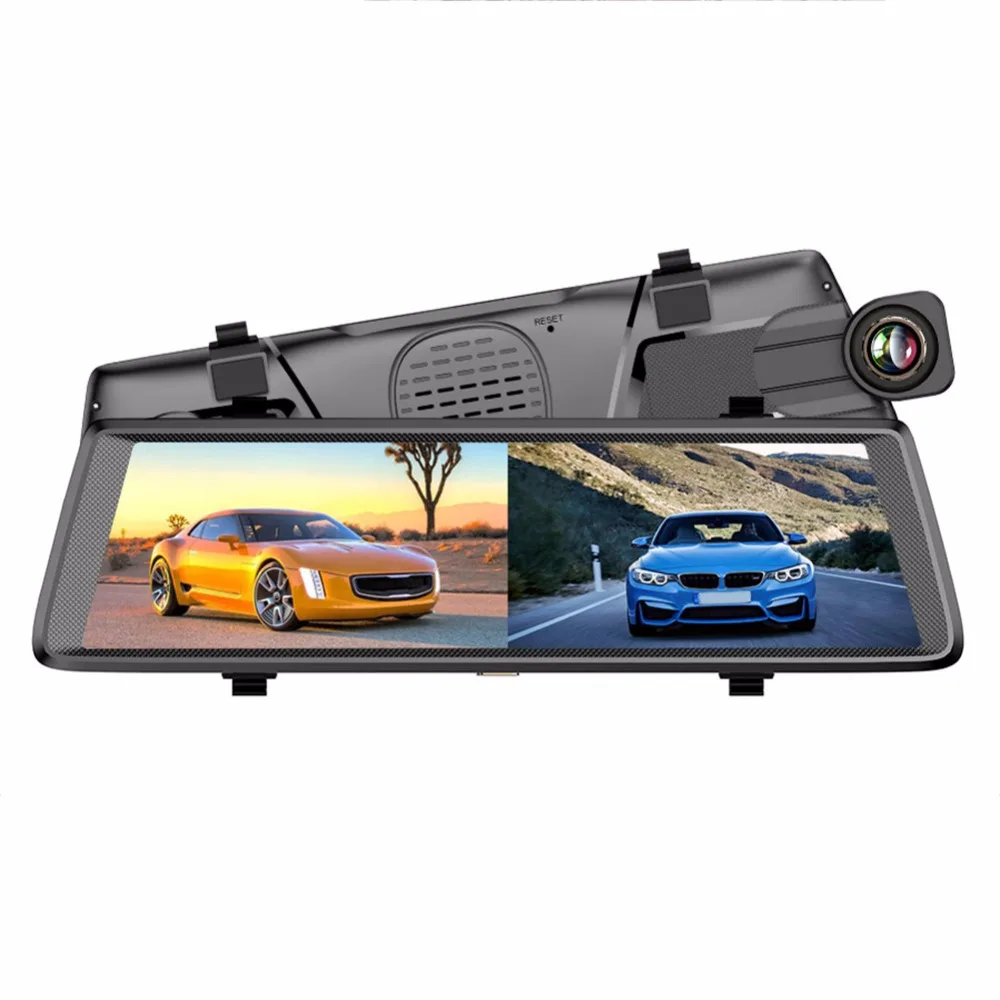 

F900 10inch Full Mirror Dual Lens FHD 1080P Car DVR Rear View Mirror Camera