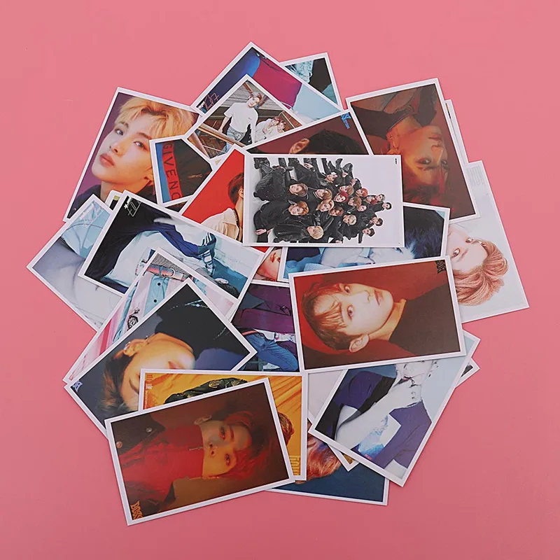 30 шт./компл. K POP NCT Lomo карты самодельные бумажные фото постер фотокарты