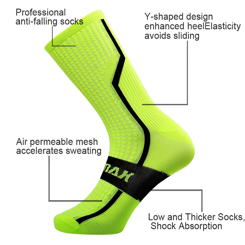 PHMAX, профессиональные велосипедные носки, 7 цветов, унисекс, спортивные носки, шоссейные, MTB, велосипедные носки, уличные спортивные, гоночные носки для горных велосипедов