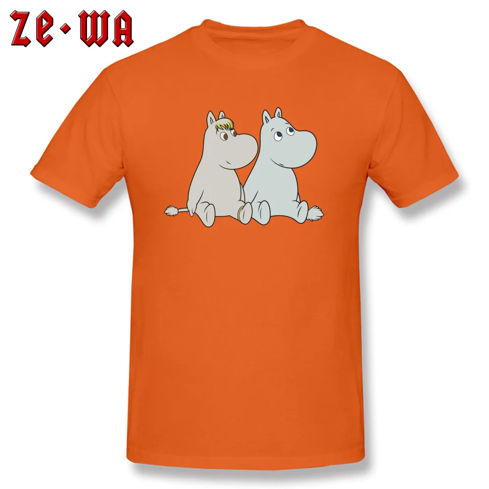 0928donkey Design T Shirts for Students Pure Cotton Summer Fall Tops Shirt Normal T-Shirt Short Sleeve Wholesale O-Neck 0928donkey orange