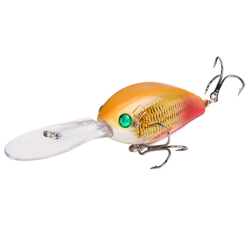 

1PC Crank Fishing Lure Artificial Hard Baits Crankbait Wobblers Tackle 18g 12cm Pesca Swim Crank Bait Fishing Lure