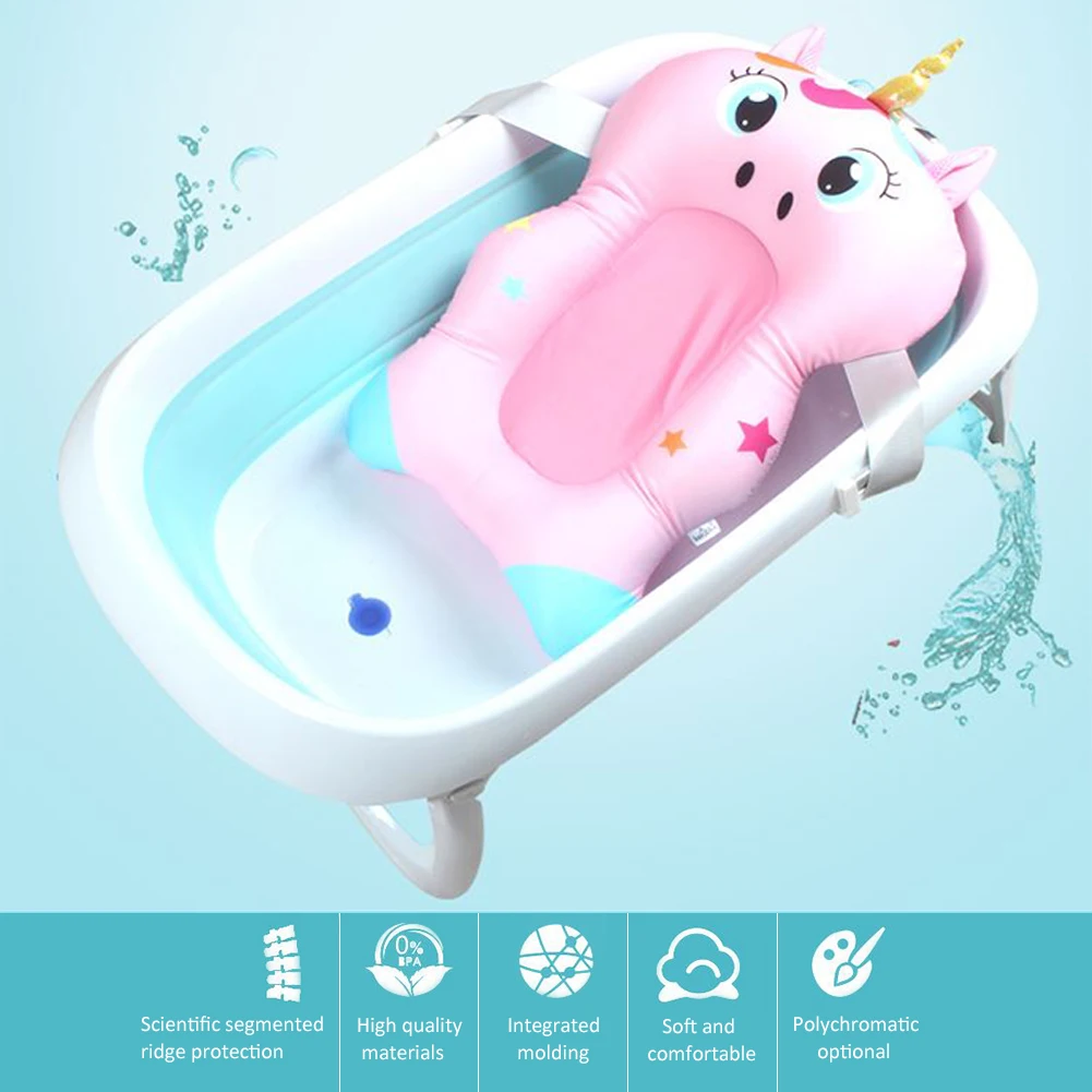 Cremalheira do Chuveiro do Bebê Tapete de Banho Suprimentos Recém-nascidos Banheira Anti-skid Almofada Bolso Bebê Banho Net 17 Banheiras de bebê