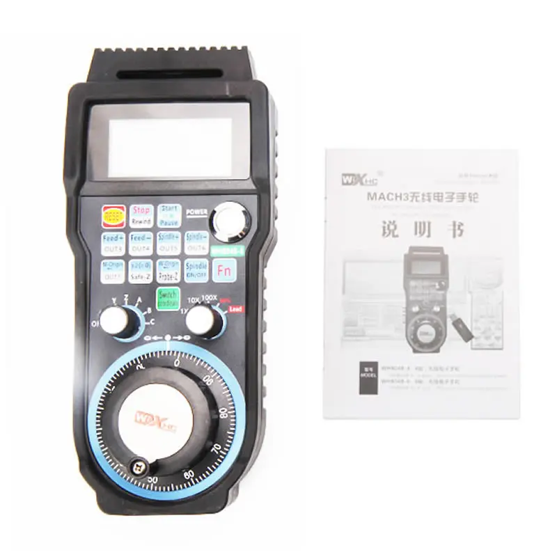 

CNC 4 Axis 6 Axis Wireless Mach3 MPG Pendant Handwheel Controller for CNC Machine lathe