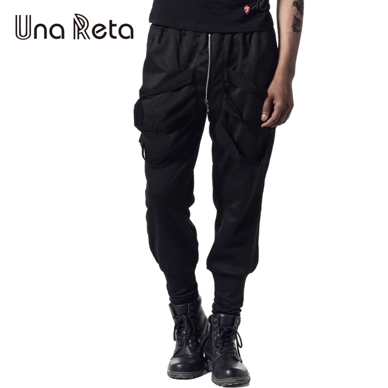 

Una Reta 2018 New Men'S Pants Fashion Leisure Hip Hop Joggers Pants Plus Size Trousers Men Women Streetwear Harem Pants