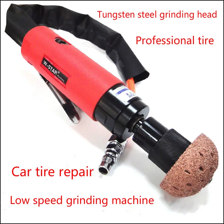 W STAR pneumatic vulcanizer tire repair low speed grinding machine Rubber tire grinder grinding