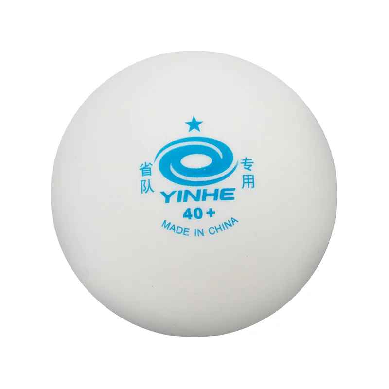 100 мячей YINHE milky way пластик 40+ мячи для настольного тенниса 1 звезда Бесшовные/Seamed поли пинг-понг Мячи