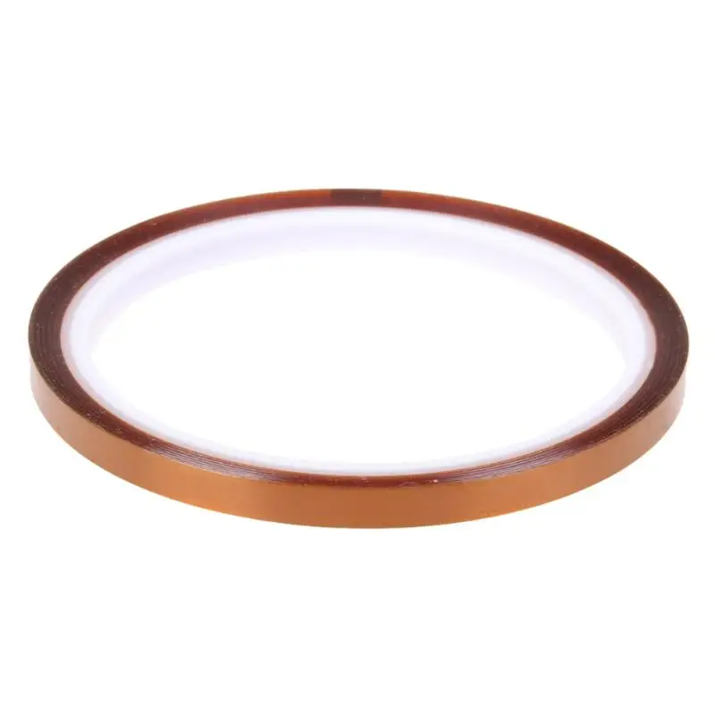 

Alloet 5MM X 30M Nonconductive High Temperature Tape Heat Resistant Temperature TAPE Strip Self Adhesive for Phone Repairing