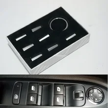 Автомобильный Стайлинг, двери, стеклоподъемник с блестками, хромированная отделка для peugeot 308 408 508 2008 3008 301, новинка 3008 5008 Citroen