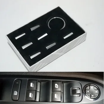 

Car Styling Door Window Lifter Sequins Trims Chrome Trim For 2014 2015 Peugeot 308 408 508 2008 3008 301 New 3008 5008 Citroen