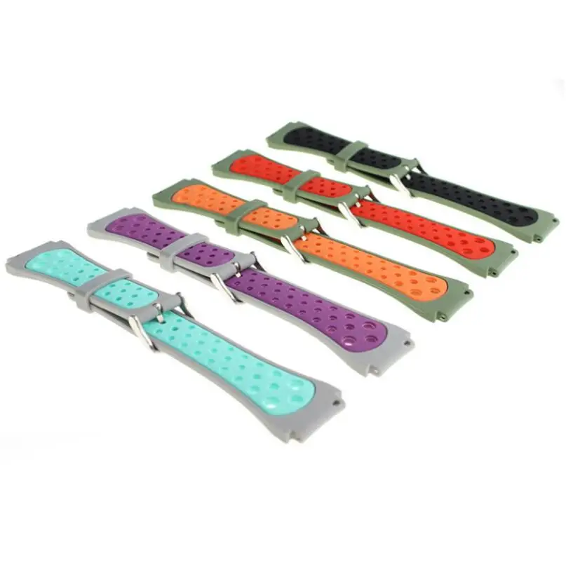 KINGBEIKE 11 Colors Smart Watch Strap For Samsung Galaxy Gear S3 Classic Frontier R760/765/770 22mm Silicone WatchBands