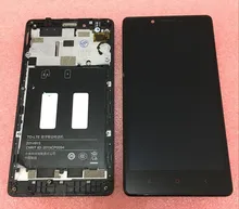Original lcd pantalla + touch digitalizador con marco para xiaomi hongmi note redmi note (4G tarjeta sim individual) envío gratis
