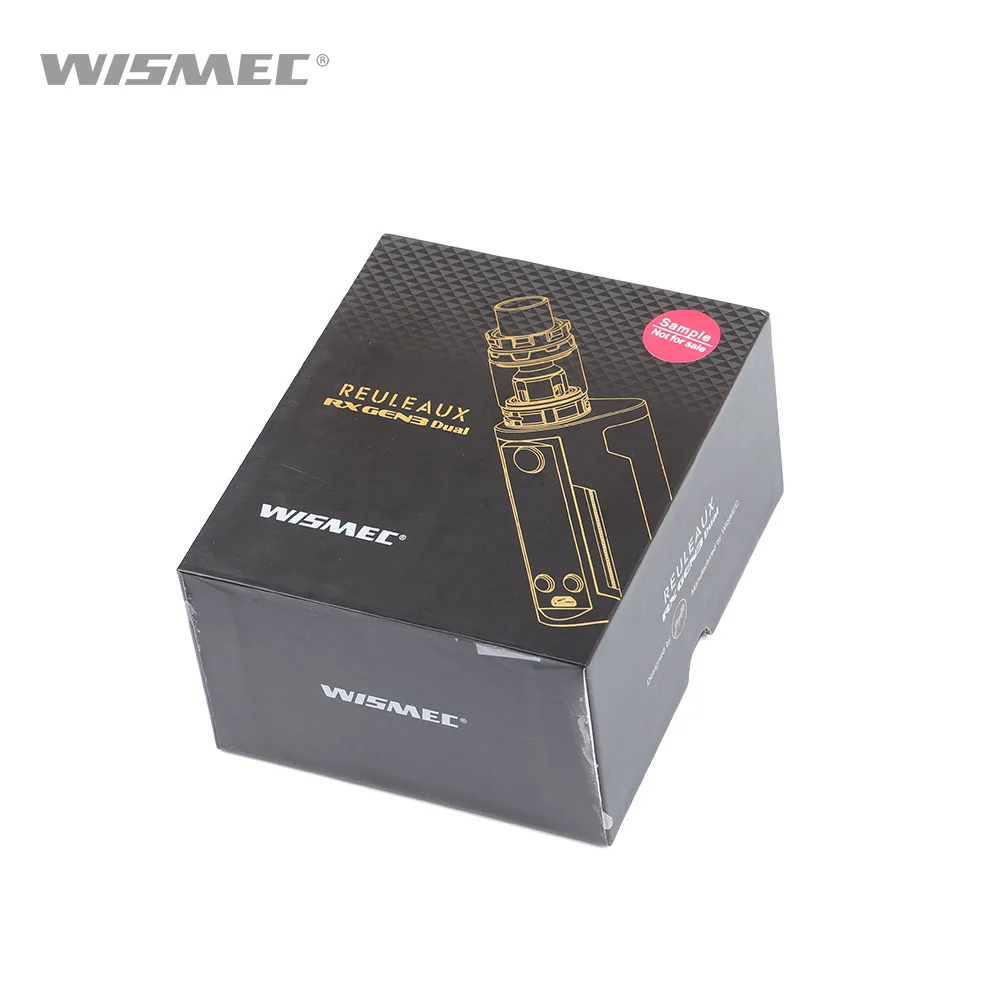 Оригинальный 230 Вт WISMEC Reuleaux RX Gen 3 двойной набор Gnome King Vape с емкостью 5 8 мл WM01 бокс