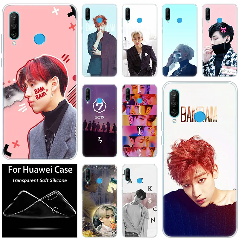 Модный мягкий силиконовый чехол Got7 для Huawei P30 20 Pro 10 P9 P8 Lite 2017 P Smart Z Plus 2019 NOVA 5i 5 |