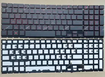 

New US English Keyboard For HP omen 15-dc0020nr 15-dc0024cl 15-dc0030nrLaptop RED BACKLIT, Black without Frame