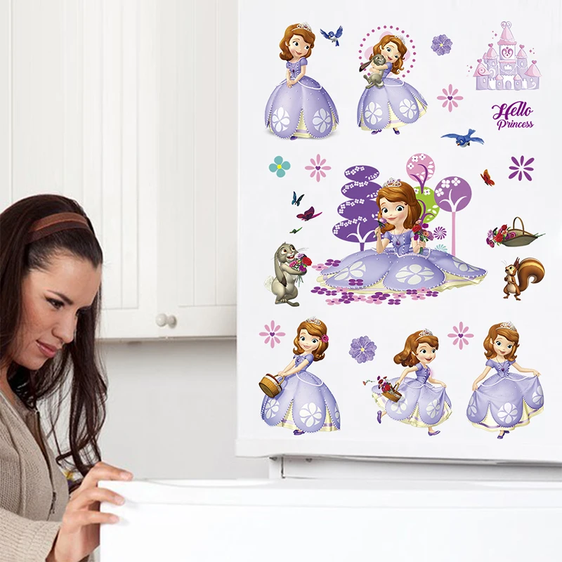 Cartoon Unicorn Princess Adventure PVC Wall Stickers For Kids Rooms Decoration Wall Decals Bedroom Living Rooms DIY Mural Decor Cartoon Unicorn Princess Adventure PVC Wall Stickers For Kids Rooms Decoration Wall Decals Bedroom Living Rooms DIY Mural Decor