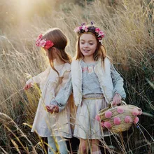 Осенне-зимнее милое шелковое платье для девочек платья принцессы элегантное свадебное платье трапециевидной формы с золотыми блестками нарядное платье для девочек на день рождения