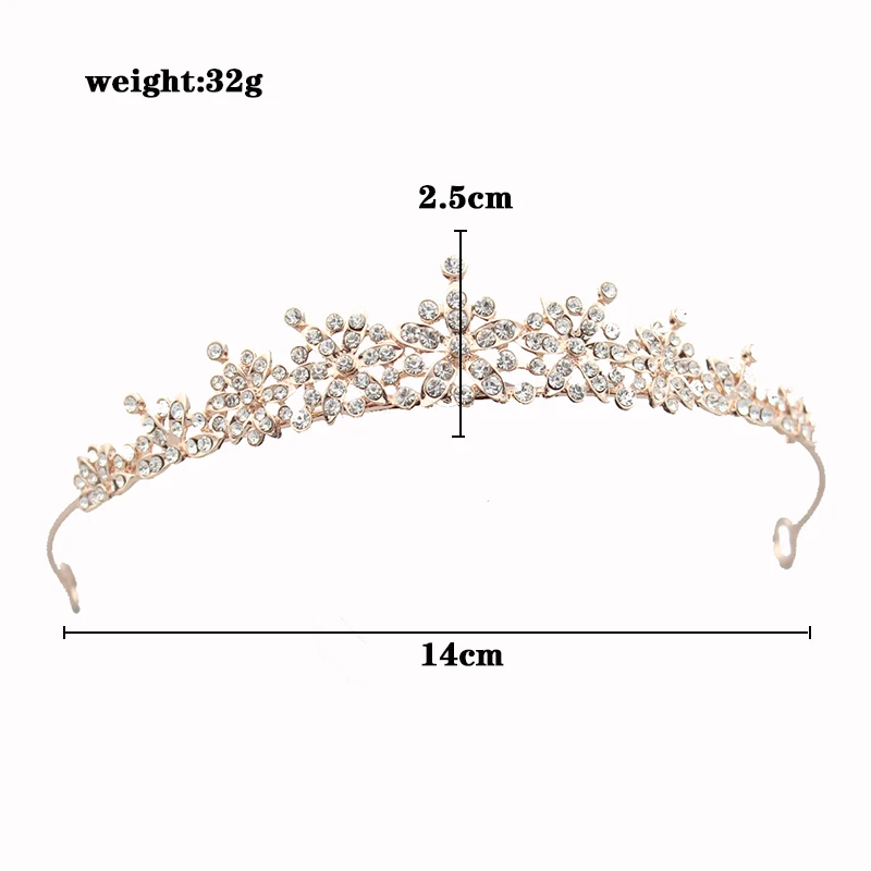 Модный головной убор в стиле барокко с короной со стразами для невесты, свадебный головной убор со звездами, аксессуары для волос с кристаллами ручной работы, ободки для волос