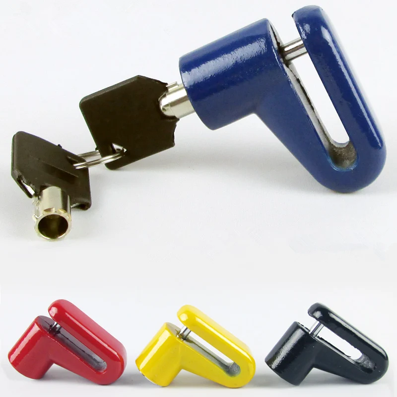 

New anti theft motorcycle disc brake lock for disc brake rotor Mountain bike bicycle disc lock with 2 keys Bike Accessories