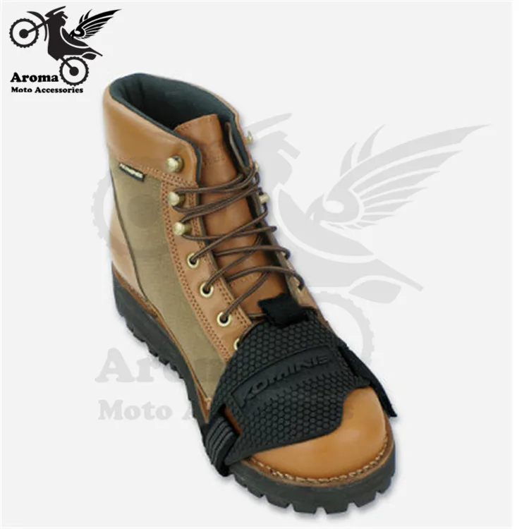 Moto palanca zapato botas de moto rbike arranque cubierta protectora de cambio de engranaje de Pad Accesorios moto rcycle zapatos de protección