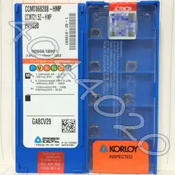 CCMT060208-HMP PC9030 CCMT21.52-HMP PC9030 10 шт./кор. KORLOY Новый оригинальный Карбидное лезвие