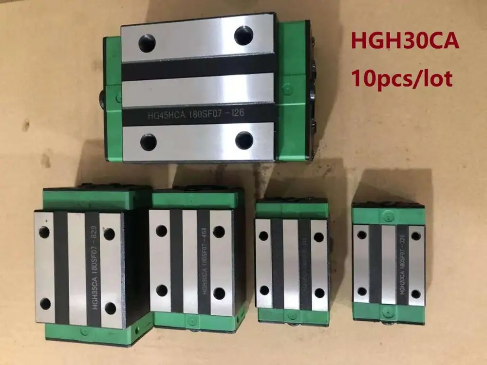 10pcs/lot HGH30CA China made linear blocks match with HGR30 guide for cnc router | Обустройство дома