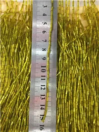 cheap stock tassel 5 yards bag ym313# 15 cm lemon gold new tasseled stock bead tube for sawing dress fringe trim alibaba express