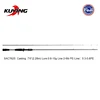 KUYING – canne à pêche Spinning et Casting ultralégère de 2.28m, 7'6 