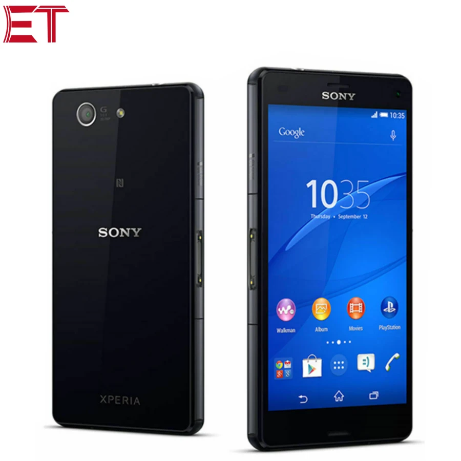 Версия HK мобильный телефон Sony Xperia Z3 Compact D5833 LTE 2GB 16GB 4," 1280x720p Snapdragon801 QuadCore 2600mAh Android телефон NFC