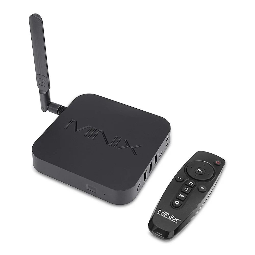 MINIX NEO U9-H+ Neo A3 64-бит Восьмиядерный Media USB Android 2 ГБ 4 К HDR и шесть оси гироскопа пульт с голосовым