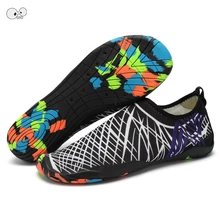 Для мужчин женщин одежда заплыва водные виды спорта акваобувь сникерсы пляжные шлепанцы для серфинга унисекс дышащая обувь легкие спортивные р
