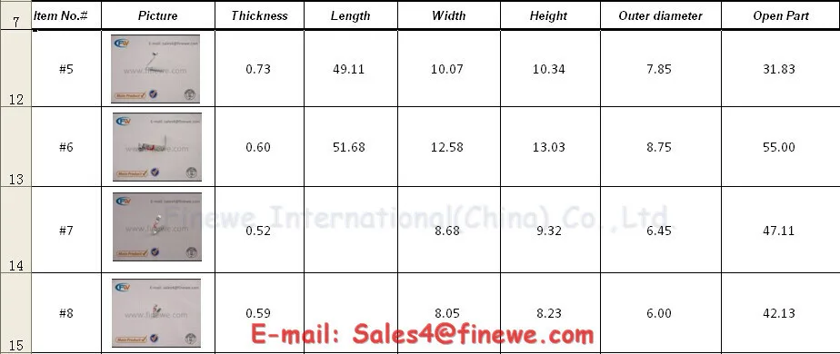 de cabeça dupla clipe para travamento de pino de tubo #49