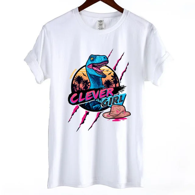 Harajuku-T-shirt-Funny-Jurassic-Park-Dinosaur-Clever-Girl-Print-T-shirt-Casual-Summer-Tshirt-Femme.jpg_640x640