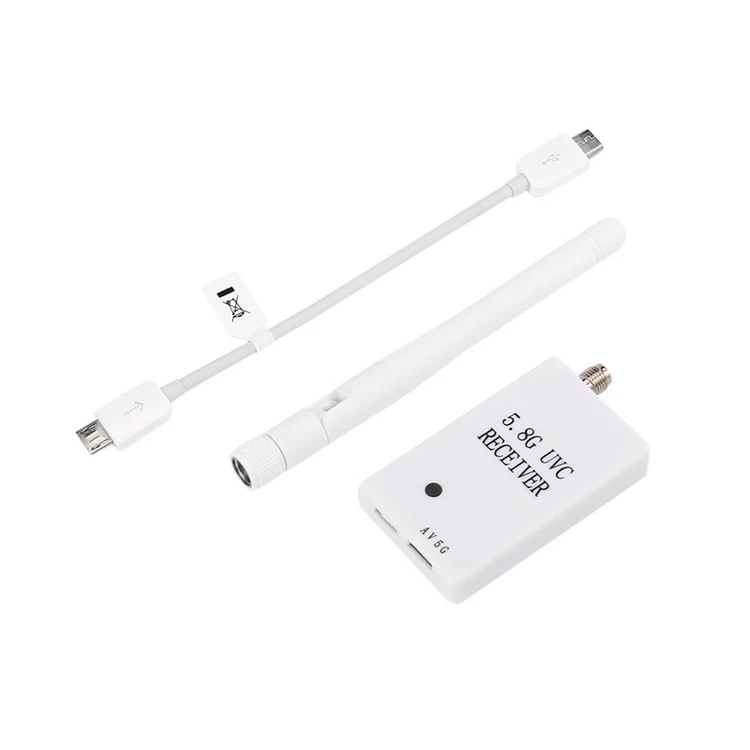 

Newest Mini 5.8G FPV Receiver UVC Video Downlink OTG for VR Android Phone quadcopter