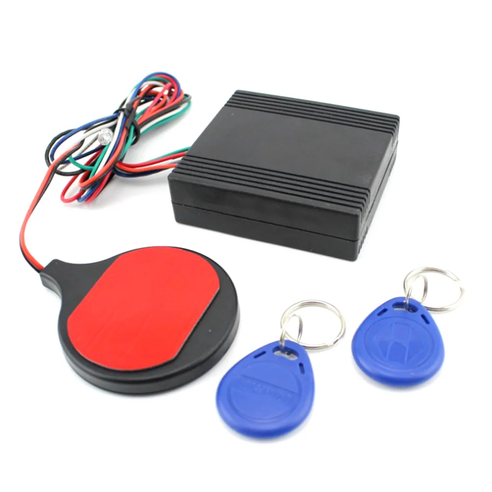 

Rupse Waterproof Motorcycle Bike Anti-theft Security Burglar Alarm System Horn Alarm Warner Bi-color Remote Control
