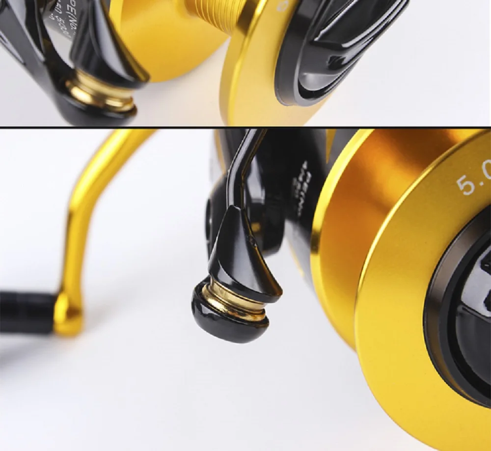 Caçada spinning Jigging carretel de pesca em
