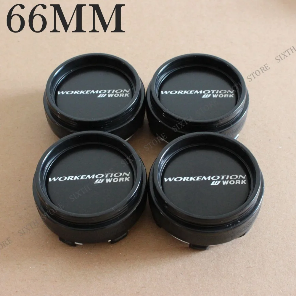 KOM POWER 66mm WORK Cap WORK Wheels Center Hub Caps Wheel Cover Cap