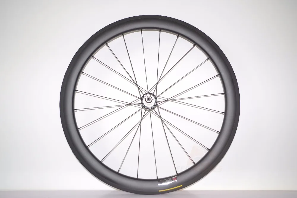 

Straight Pull 700c 50mm U-Shaped Carbon Bicycle Rear Wheel Tubular Road Bike Wheel with Powerway R51 Hub 24H 24 Holes
