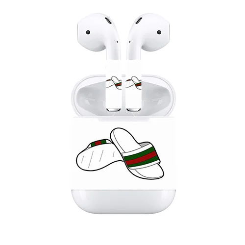 Кожа для Apple AirPods-Golf | Защитная, прочная и уникальная виниловая наклейка-обертка | легко наносится, удаляется и меняется