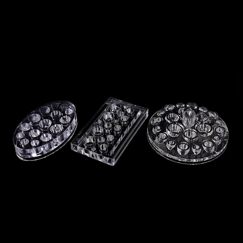 

Acrylic Plastic Transparent Tattoo Ink Cup Holder Tattoo Machine Pen Holder For Permanent Makeup Eyebrow Lips Caps