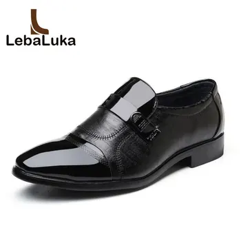 

Tuyoki Concise Men Casual Leather Shoes Round Toe Handmade Flats Shoes Daily Party Fashion Shoes Male Footwear Size 37-44
