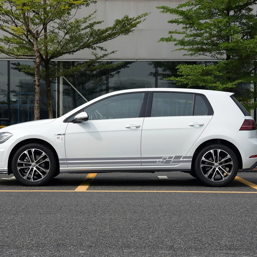 Подходят для Volkswagen Golf Настраиваемые наклейки автомобиля крутые на гоночную