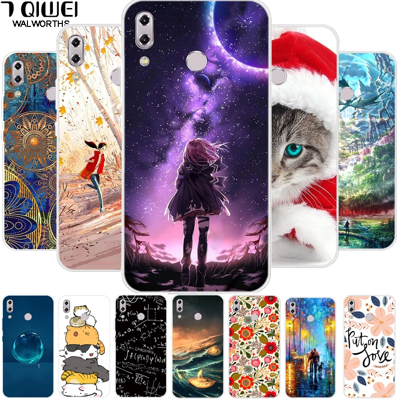 

Phone Cases For Asus Zenfone 5Z / Zenfone 5 ZE620KL Case Soft TPU Back Covers For Asus Zenfone 5Z ZS620KL Case 2018 Silicone 6.2