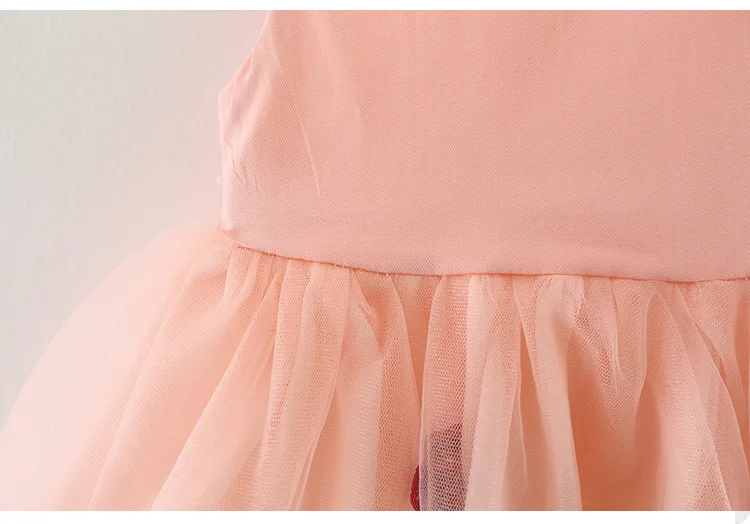 Платье для маленьких девочек; летние хлопковые платья из пряжи и тюля с цветочным рисунком детская одежда для девочек платье принцессы на день рождения для новорожденных девочек 1 год