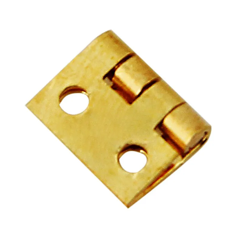 

Promotion Tiny 20pcs Mini Small Metal Hinge Small Wooden Gift Box Exquisite Jewelry Pure Copper Door Hinges Hardware Tool Supply