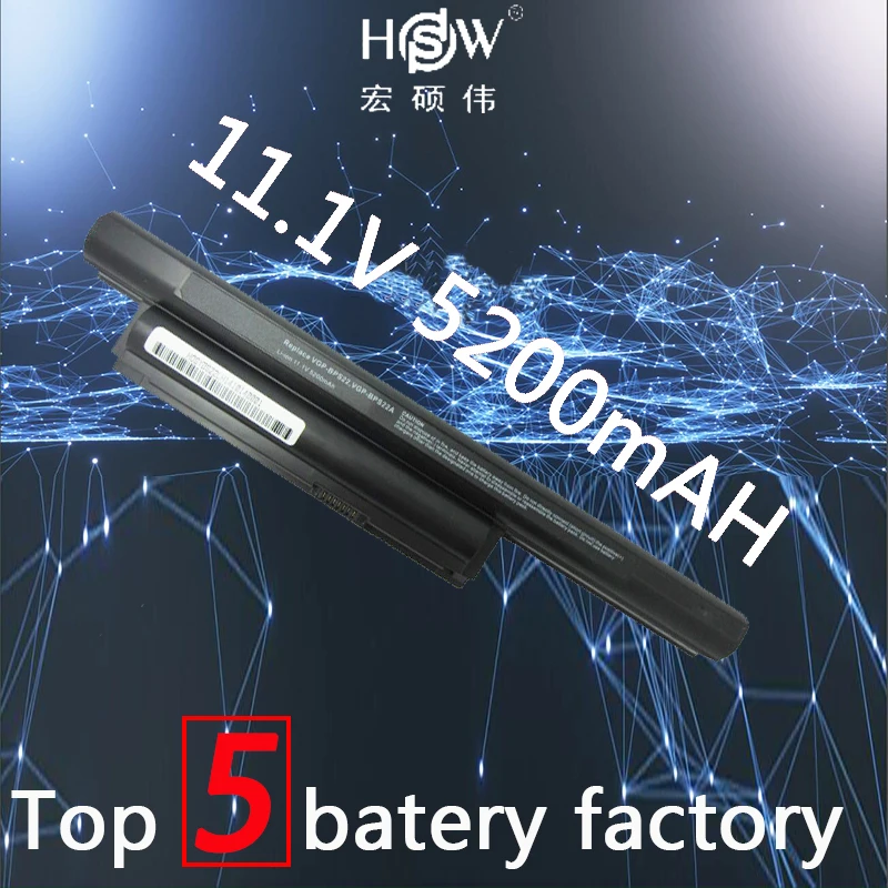 

HSW laptop battery for SONY VGP-BPS22,VGP-BPS22A VPC-EA VPC-EB VPC-EC VPC-EE VPC-EF bateria akku