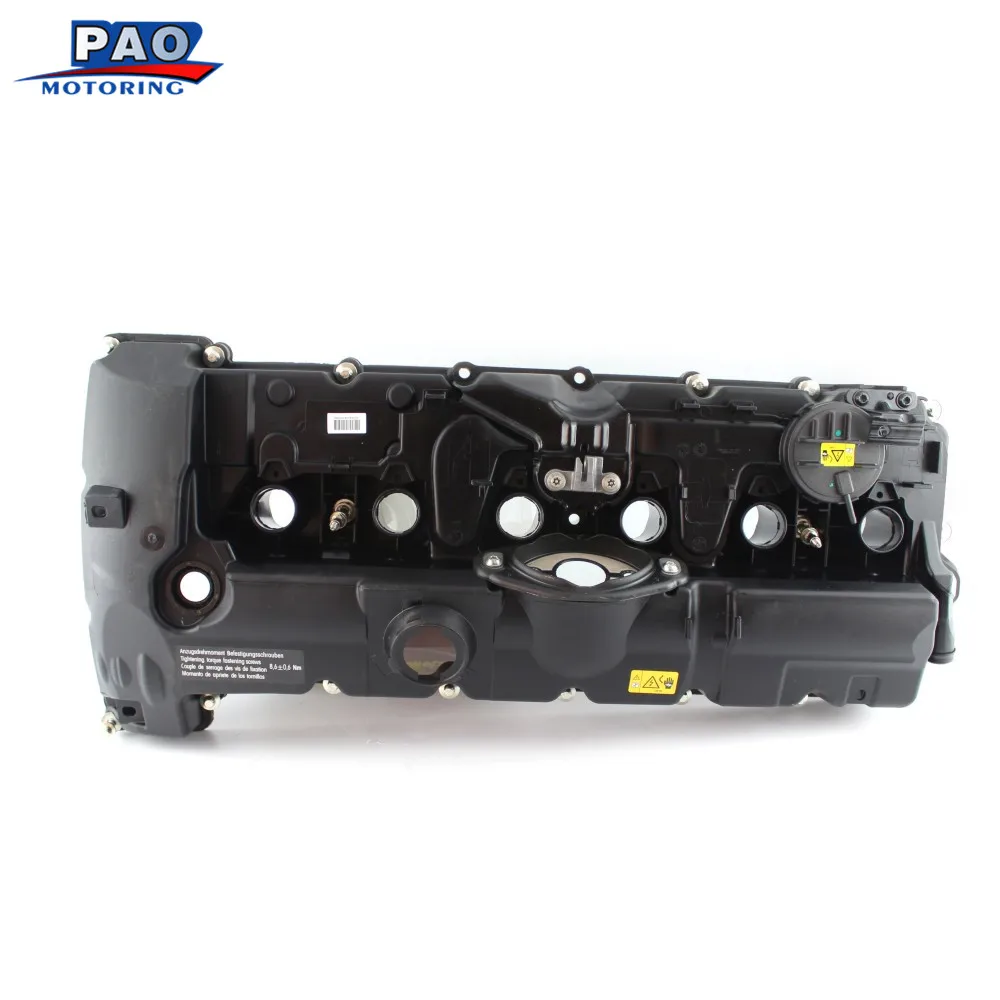 Крышки клапана двигателя для BMW E60 E65 E66 E82 E90 E70 Z4 X3 X5 128i 328i 528i N52 1112755228111 12 7 552 281, 11127552281