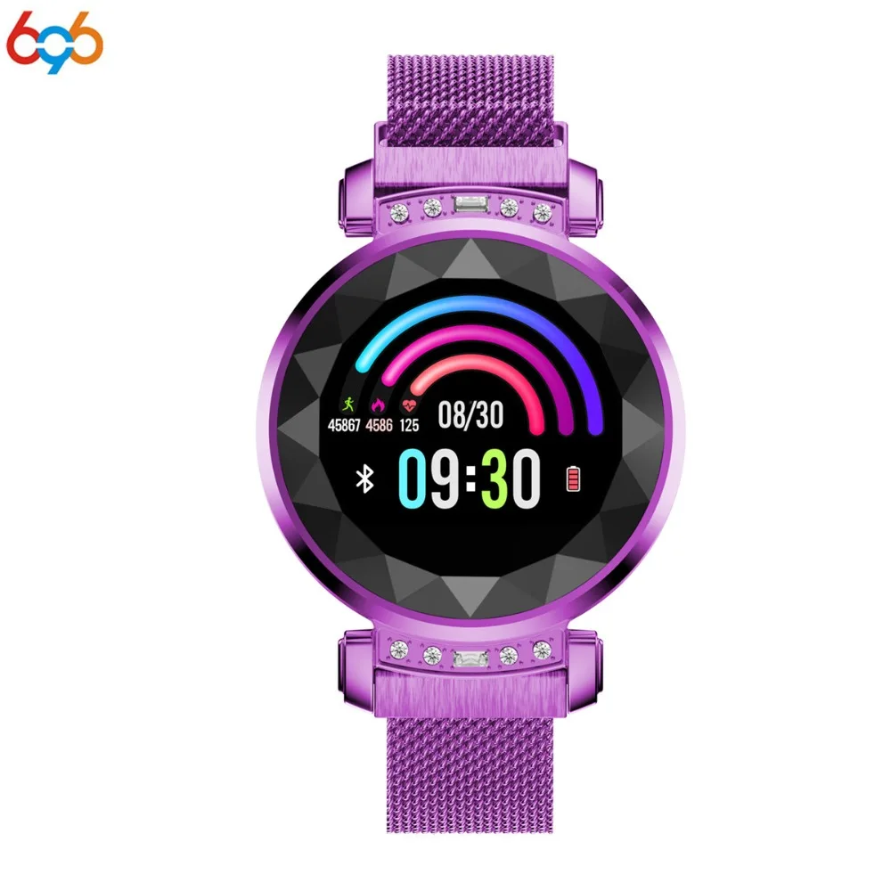 

696 H2 Plus smart watch Waterproof Heart rate monitor Fitness Tracker women ladies fashion sport smartwatch For android and IOS