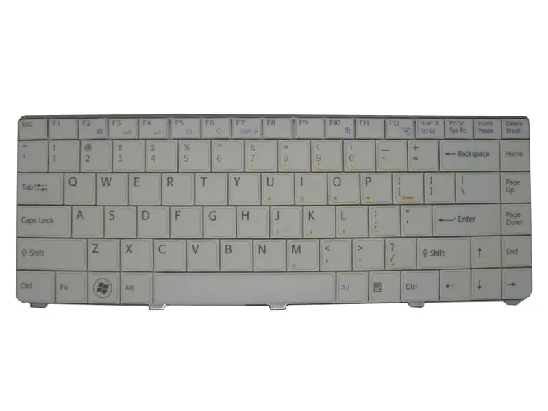 Ноутбук США клавиатура для SONY VAIO VGN C C21CH C22CH C12CH 147996323 Английский Белый