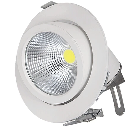 

Adjustable 40W COB Trunk lamp LED Downlight Down light lamp recessed Super Bright Indoor Light 85~265V CE RoHS warranty 3 years