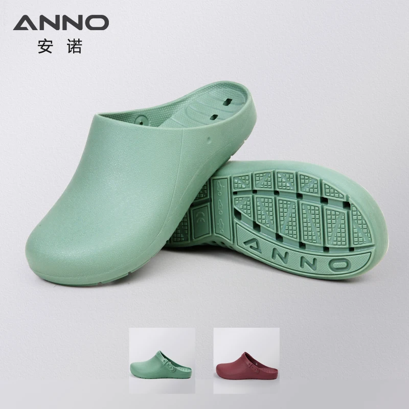 

TPE Foot Wear Medical Doctor Nursing Surgical Shoes Dental Hospital Medical clog Slipper Clean Room Work Shoes With Strap